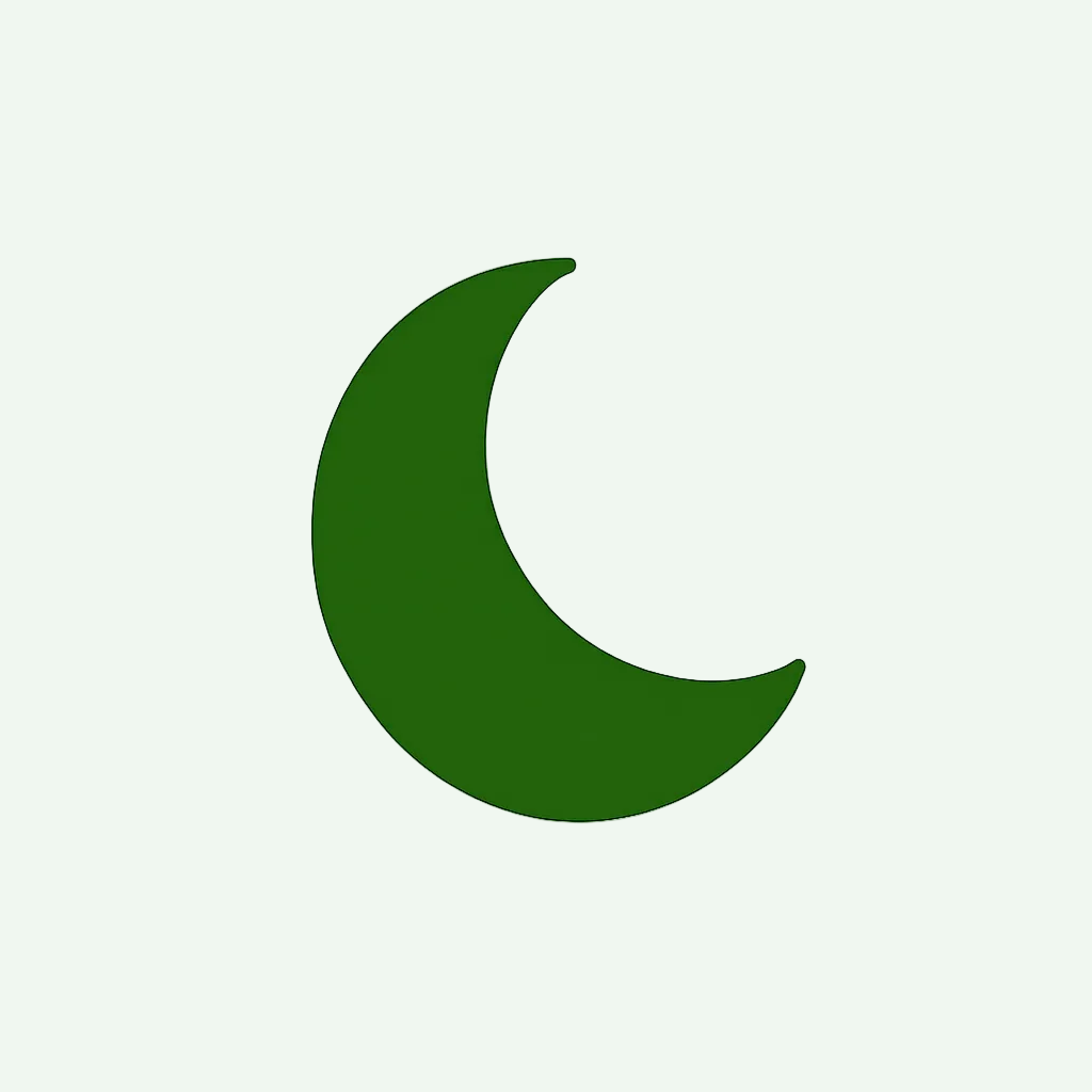 Icône lune routine soir Redless — Prendre soin de sa peau sensible chaque soir